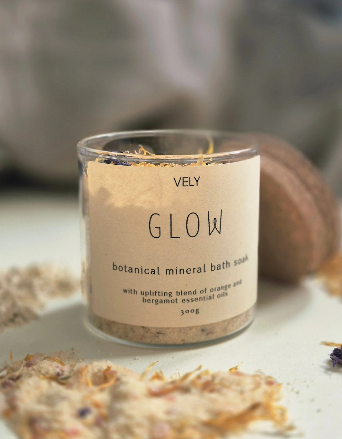Botanical Mineral Bath Salts "Glow"