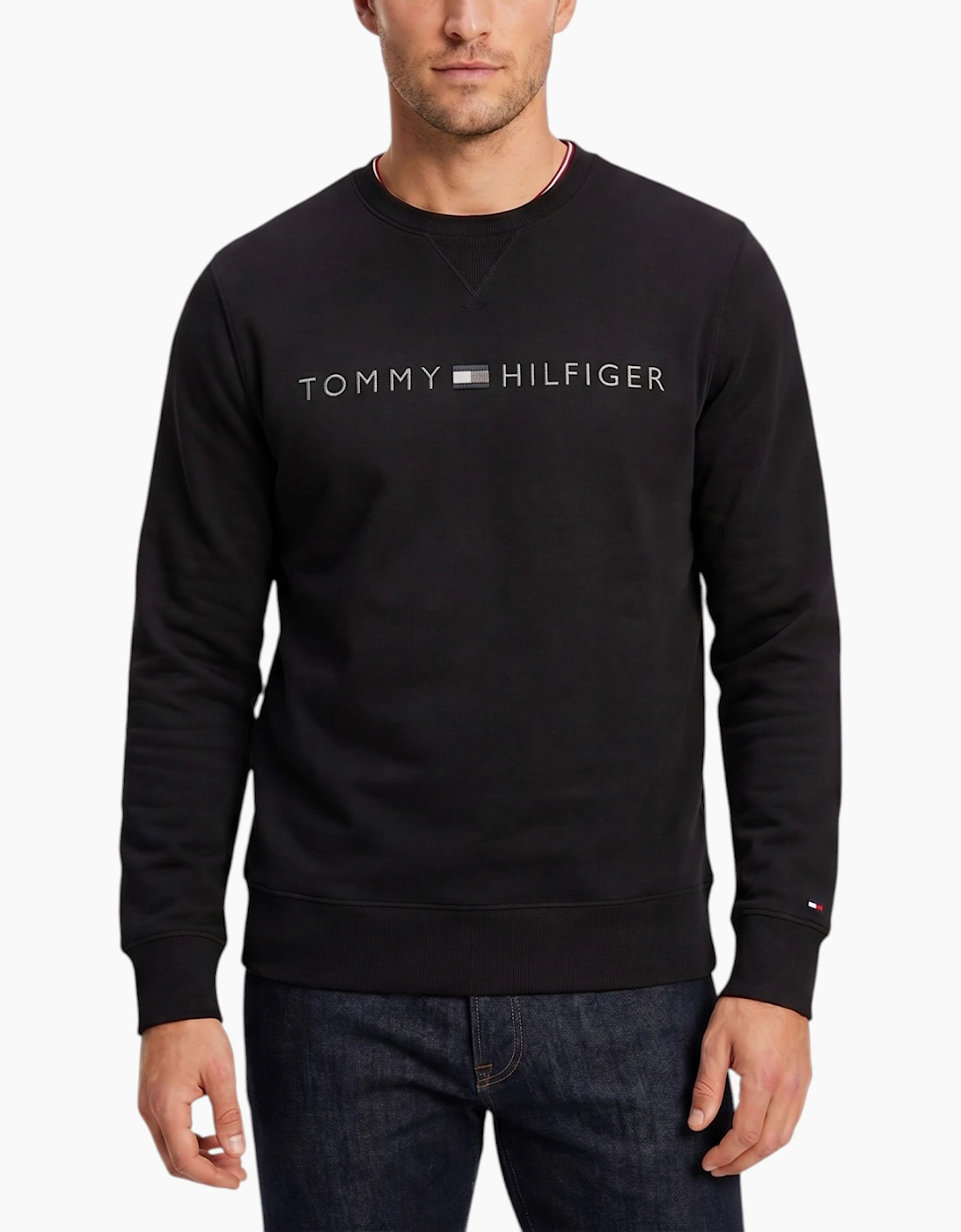 Tommy Hilfiger Mens Fleece Sweatshirts Pullover Jumper, 4 of 3