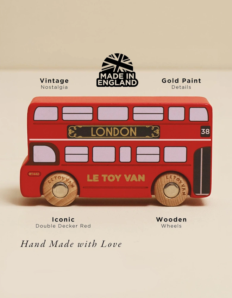 Le Toy Van Ben Wooden Toy Bus