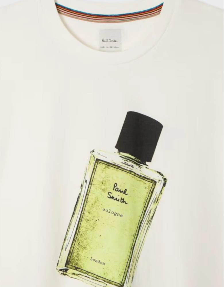 Paul Smith  Fragrance Bottle Print T-Shirt 01 WHITE