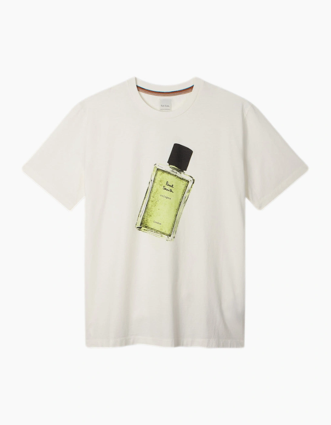Paul Smith  Fragrance Bottle Print T-Shirt 01 WHITE