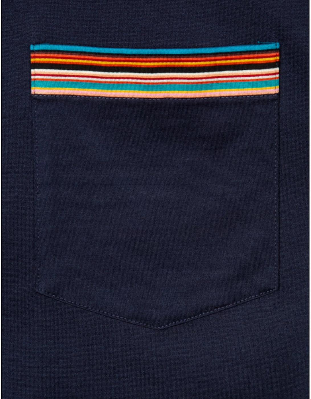 Paul Smith  Stripe Pocket T-Shirt S2-26 49 DK NAVY