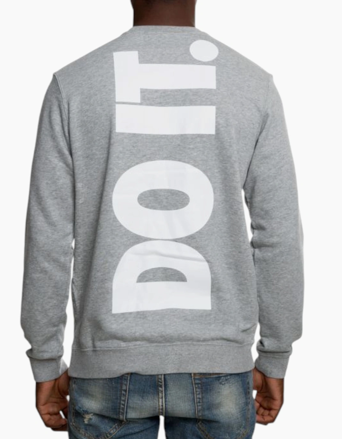 Nike Mens Sweatshirts SPORTSWEAR JUST DO IT LONG SLEEVE Regular Fit New Jumper