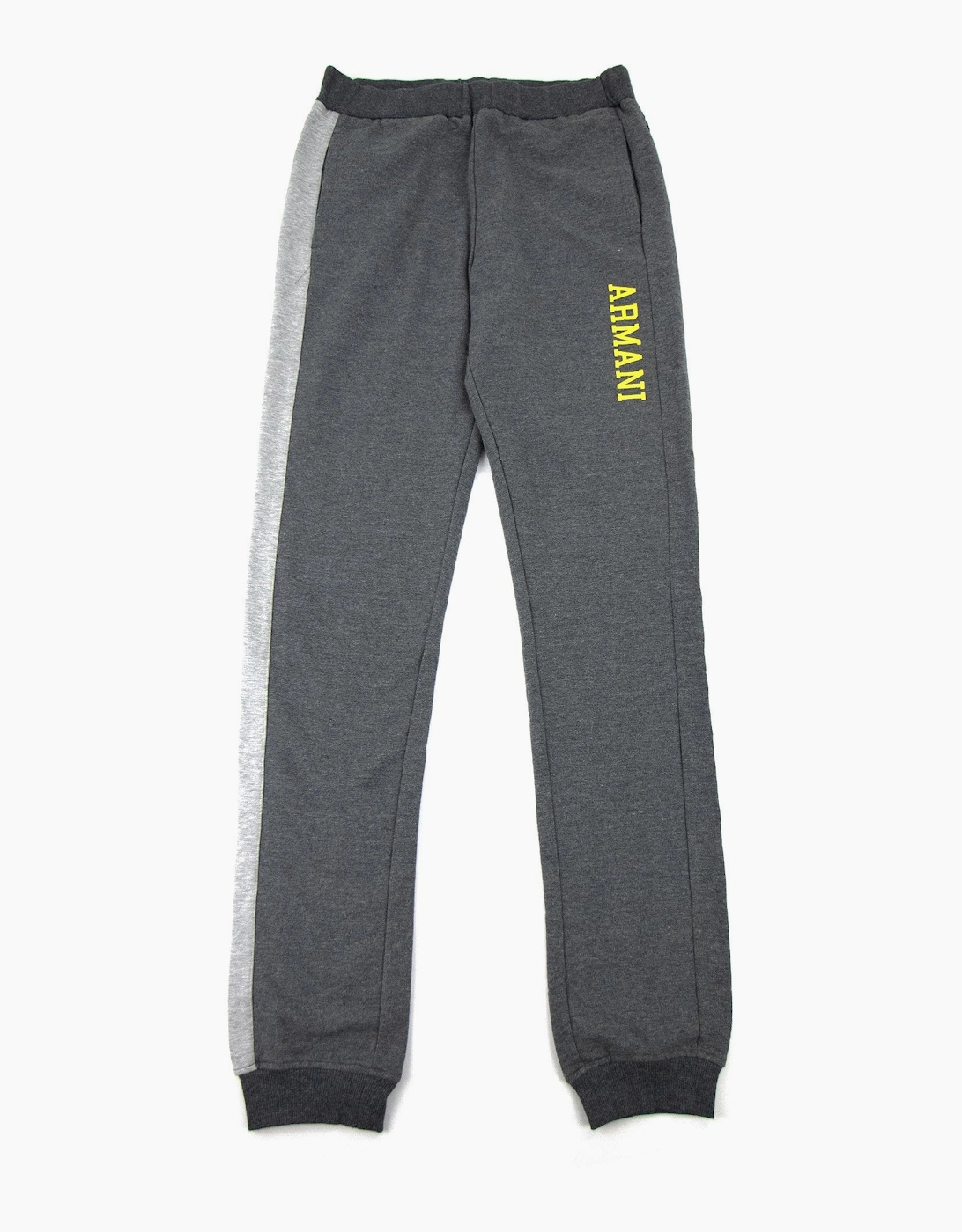 Armani Junior Side Logo Jogging Pants Dark Grey, 3 of 2