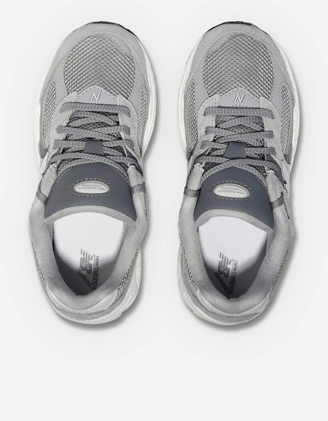 New Balance Kids 2002 Lace Up Logo Trainers in Grey