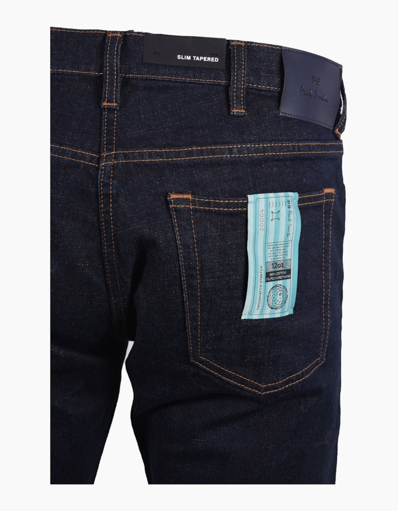 PAUL SMITH SLIM TAPERED JEANS BLUE