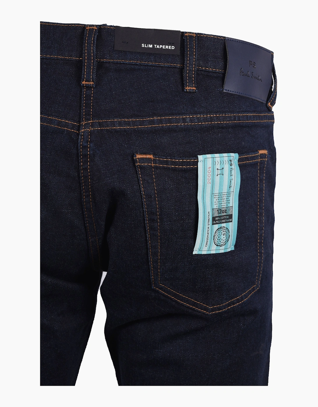 PAUL SMITH SLIM TAPERED JEANS BLUE, 4 of 3