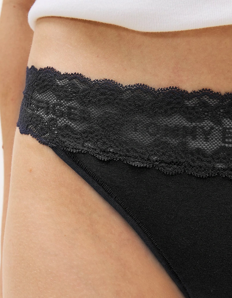 Tommy Hilfiger TANGA THONG Womens Thong Black