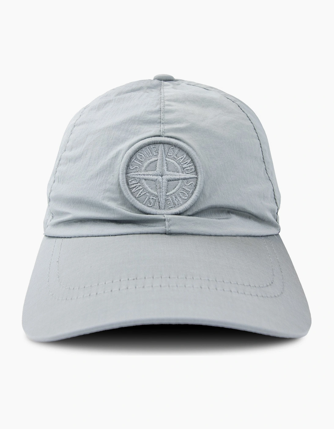 Stone Island Junior 90364 Nylon Metal Embroidered Cap Dust Grey V0064