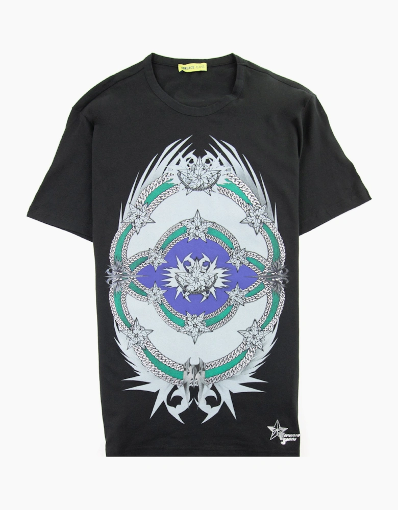 Versace Jeans Military Stars T-shirt Black