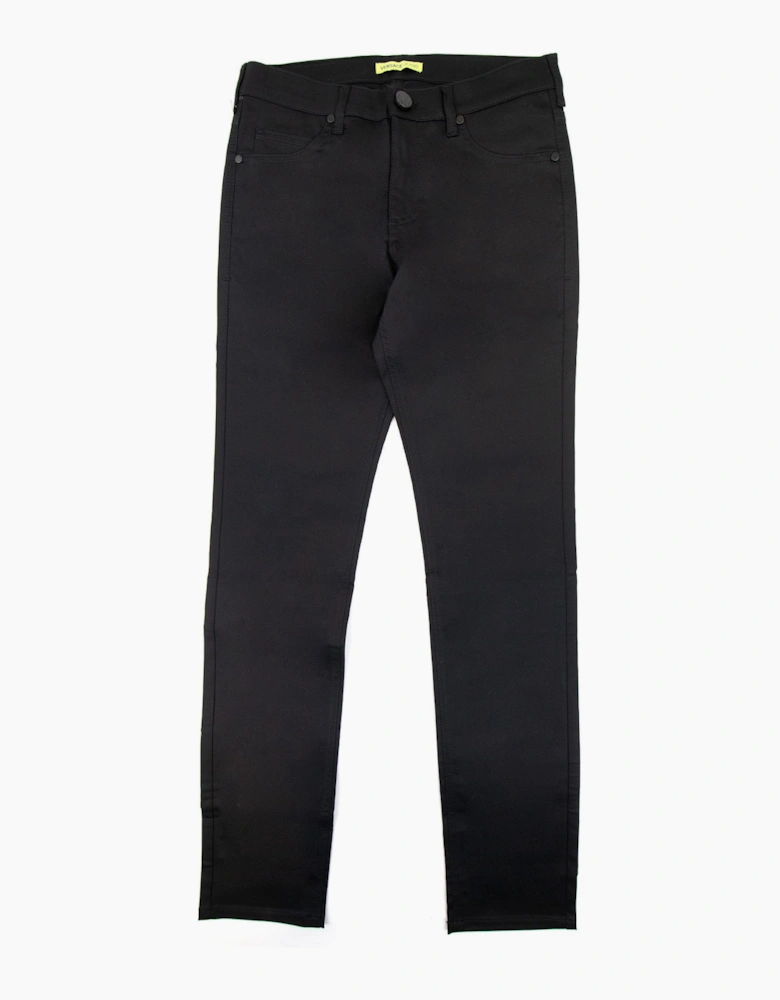 Versace Jeans Tiger Pocket Slim Cotton Jean Black