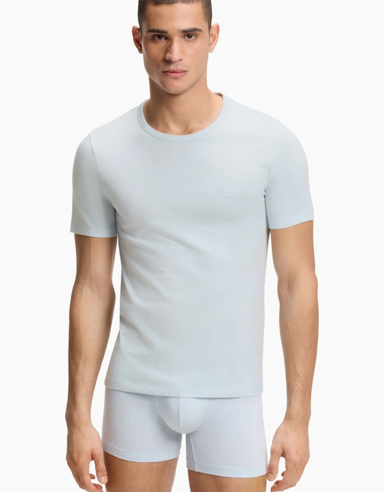 Boss Black 3 PACK T-SHIRT MULTI BLUE