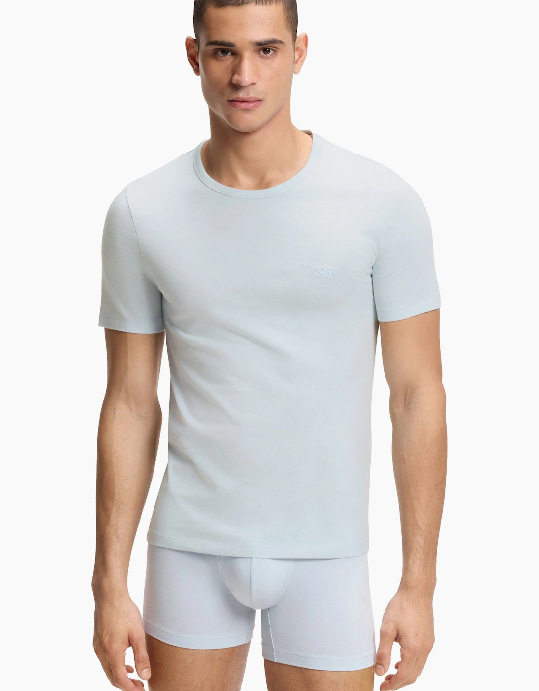 Boss Black 3 PACK T-SHIRT MULTI BLUE