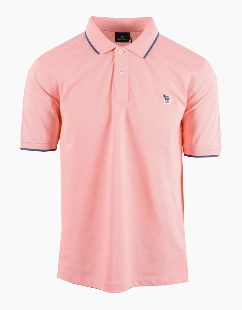 PAUL SMITH REG FIT POLO SHIRT PINK