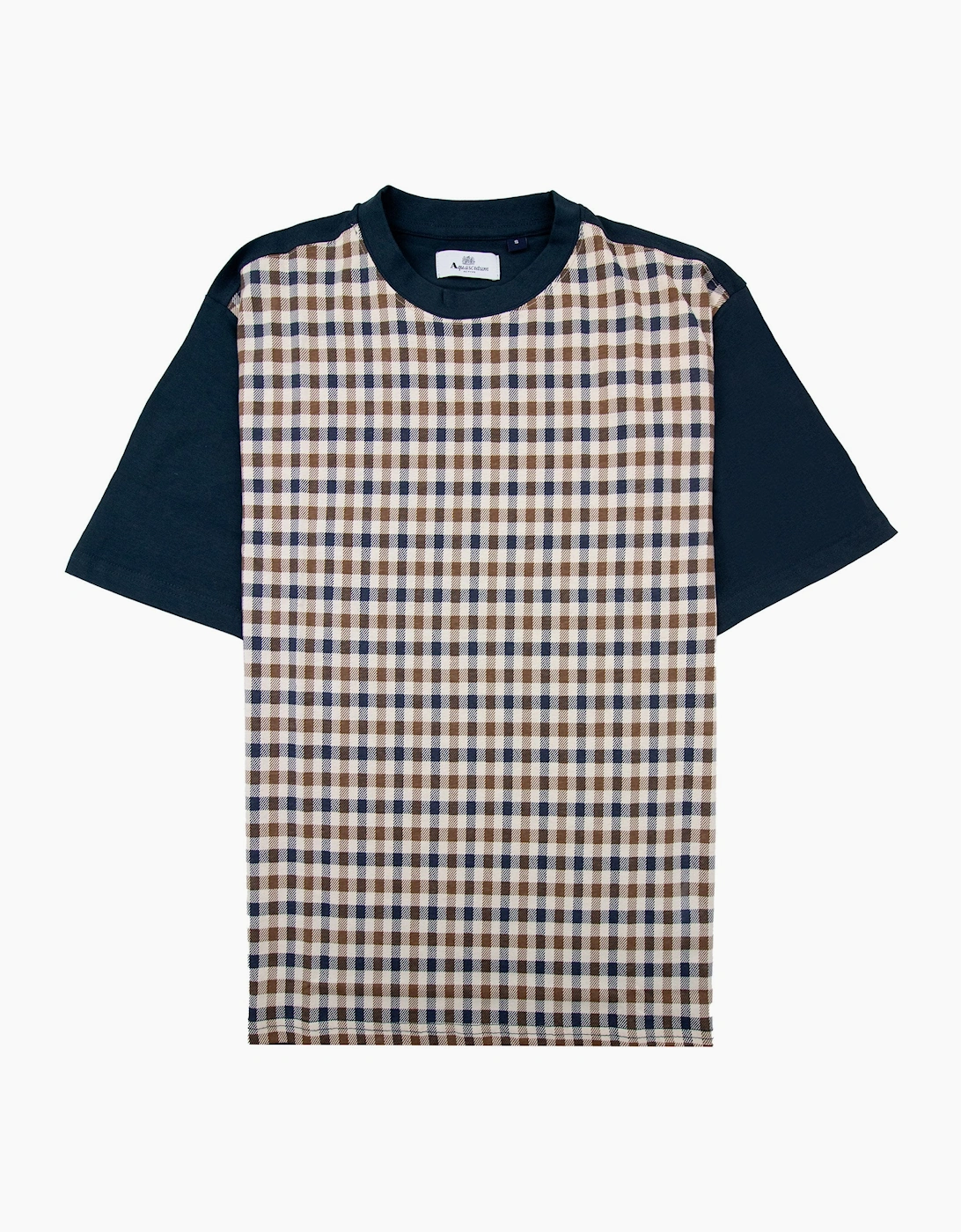Aquascutum Iconic Front T Shirt Navy 11, 5 of 4