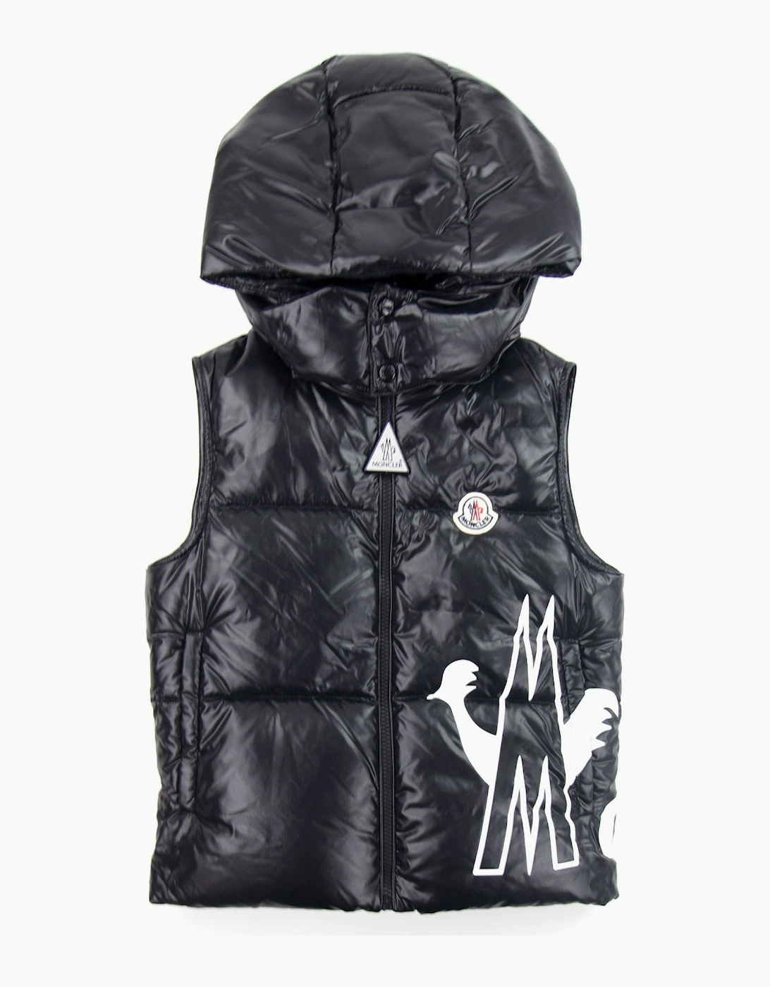 Moncler Junior Gesse Gilet Black 999, 3 of 2