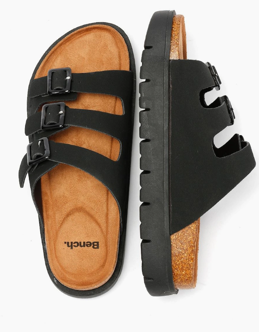 Bench Ushuaia Women's Black Sandals