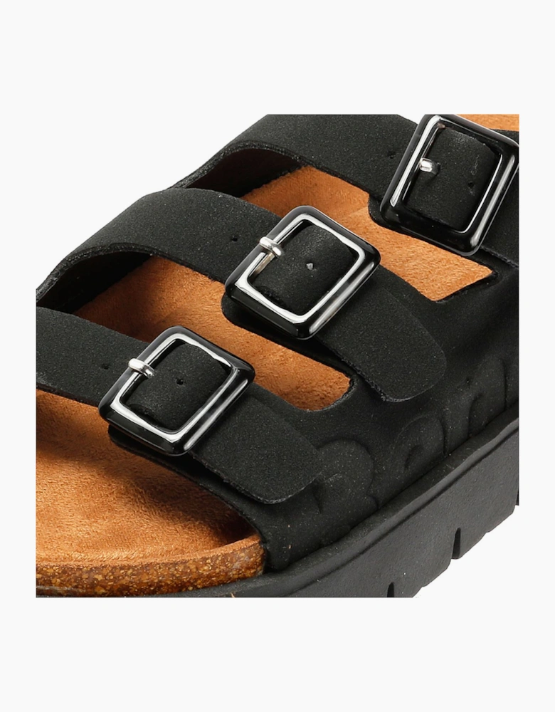 Bench Ushuaia Women's Black Sandals
