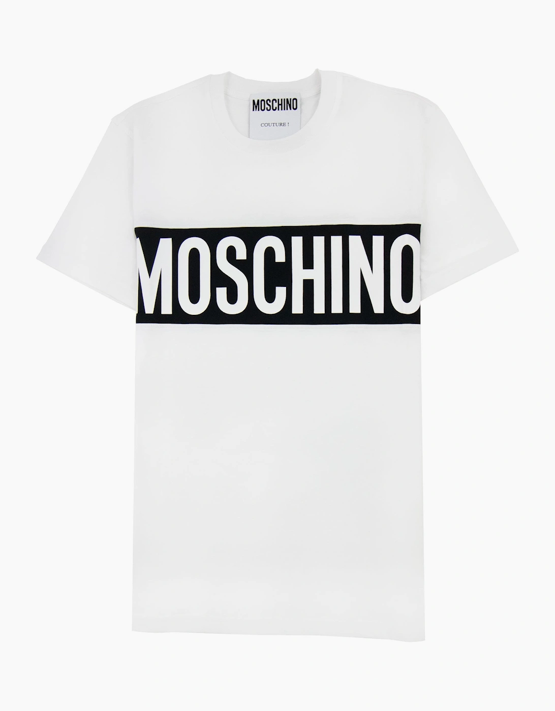 Moschino Couture Block Logo Print T Shirt White 2001, 5 of 4
