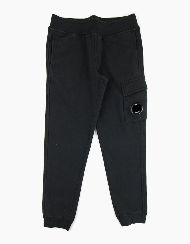 C.P. Company Undersixteen Lens Fleece Sweatpants Black 999