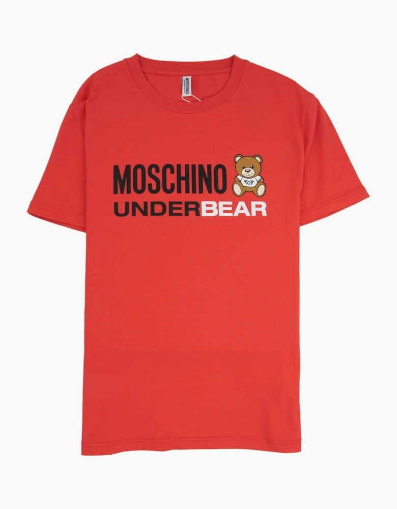 Moschino Underwear Underbear T-shirt Red