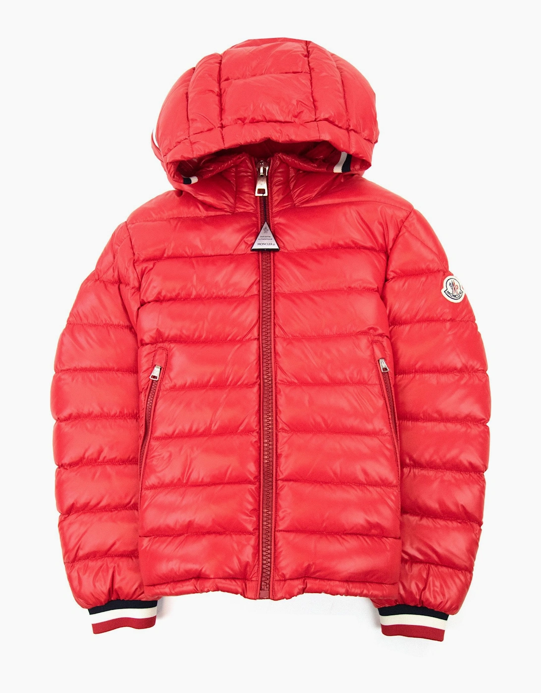 Moncler Junior Alberic Puffa Down Jacket Red 455, 6 of 5