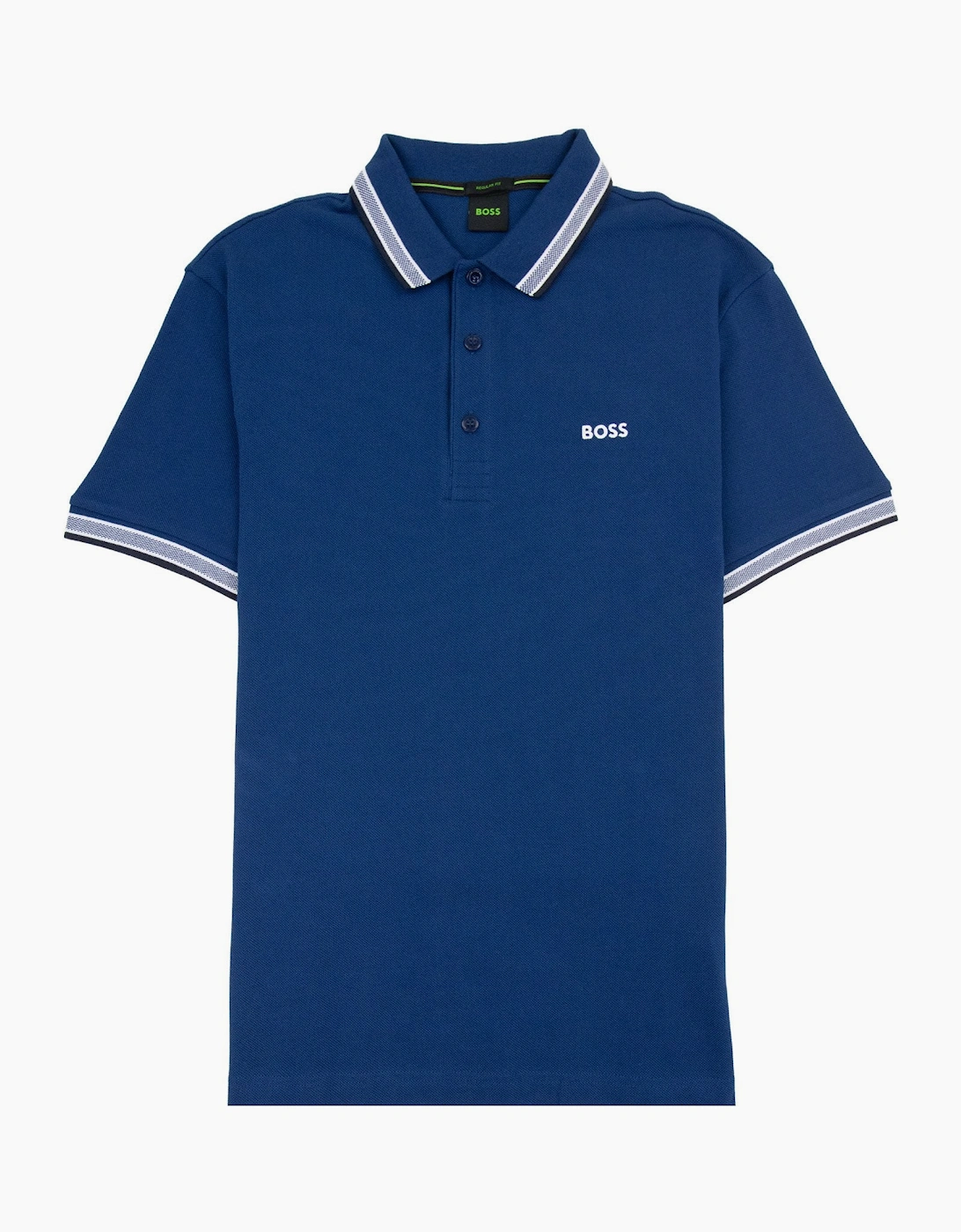 Hugo Boss Embroidered Logo Paddy Polo Blue 435