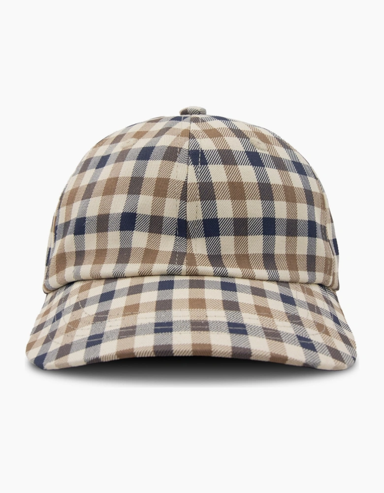 Aquascutum Active Club Check Baseball Cap Club Check 28