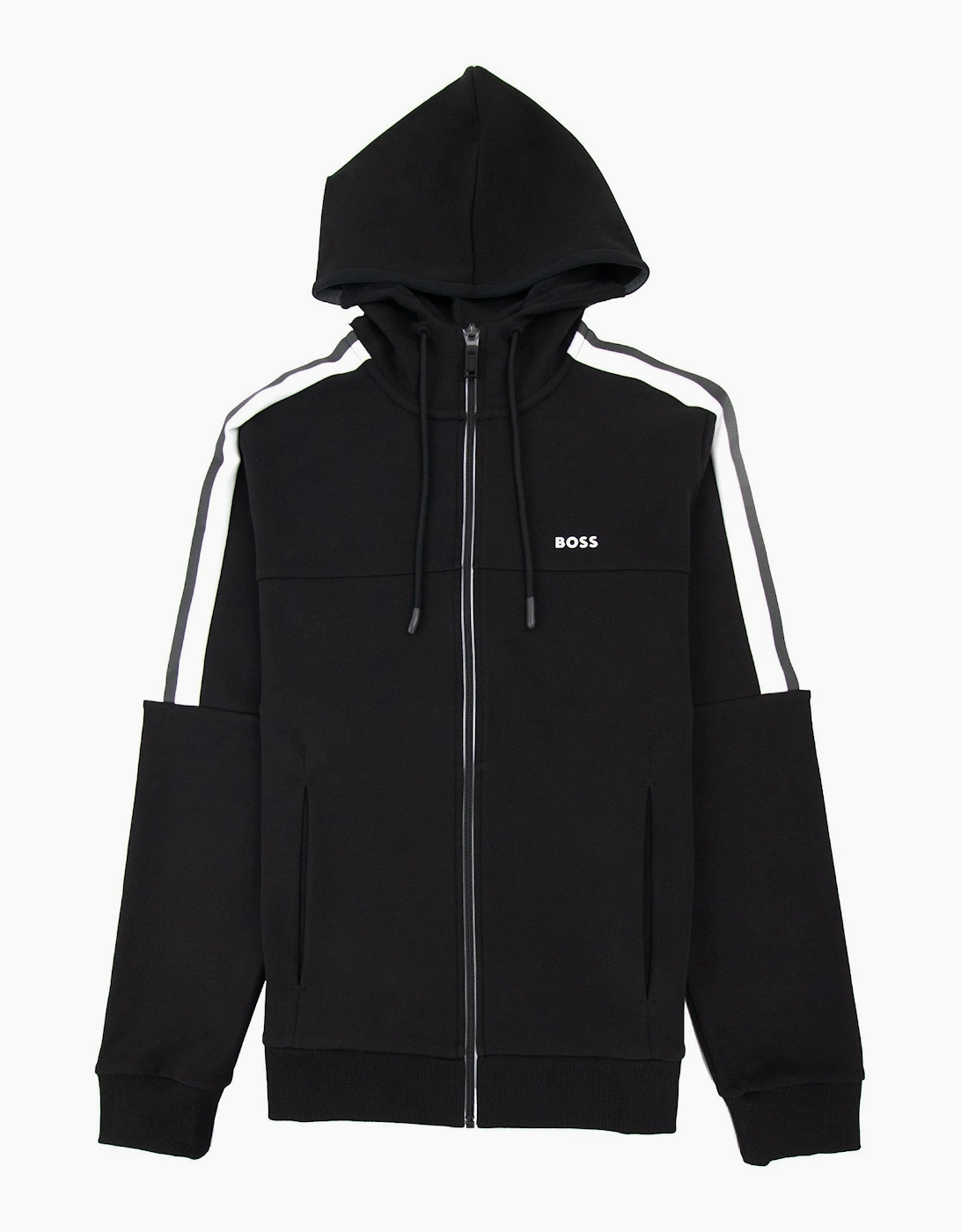 Hugo Boss Saggy 1 Hoody Side Stripes Black 001, 5 of 4