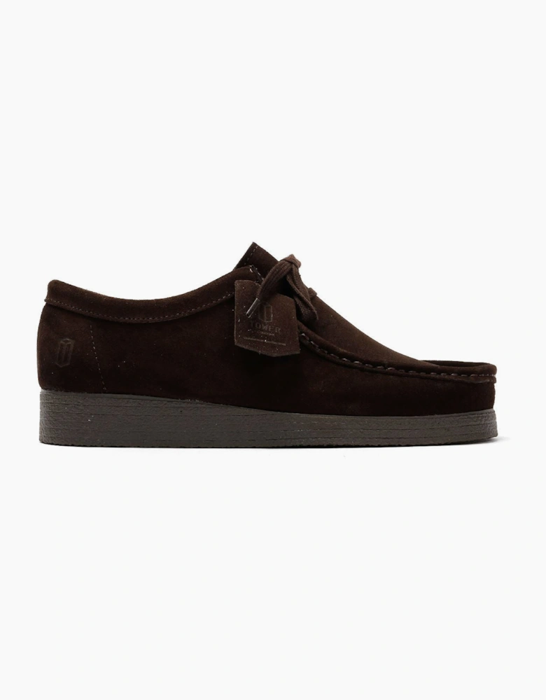 Tower London Apache Suede Men's Dark Brown Shoes