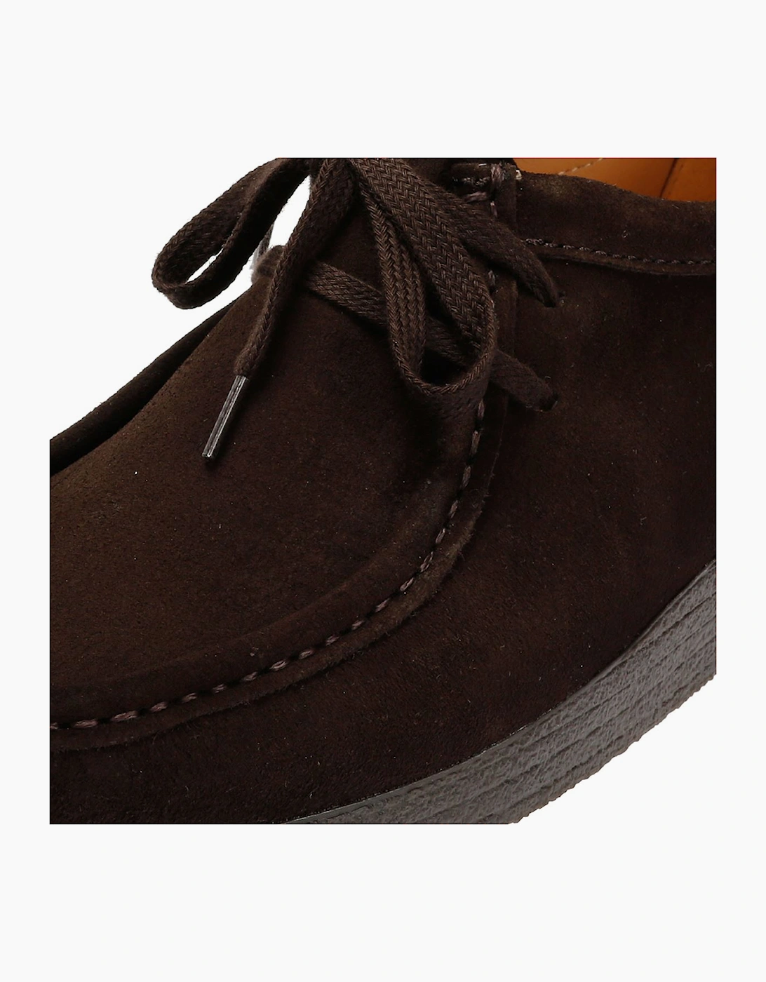 Tower London Apache Suede Men's Dark Brown Shoes