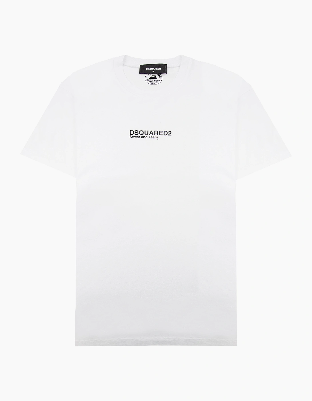 Dsquared2 Sweat And Tears Cool Fit Tee White