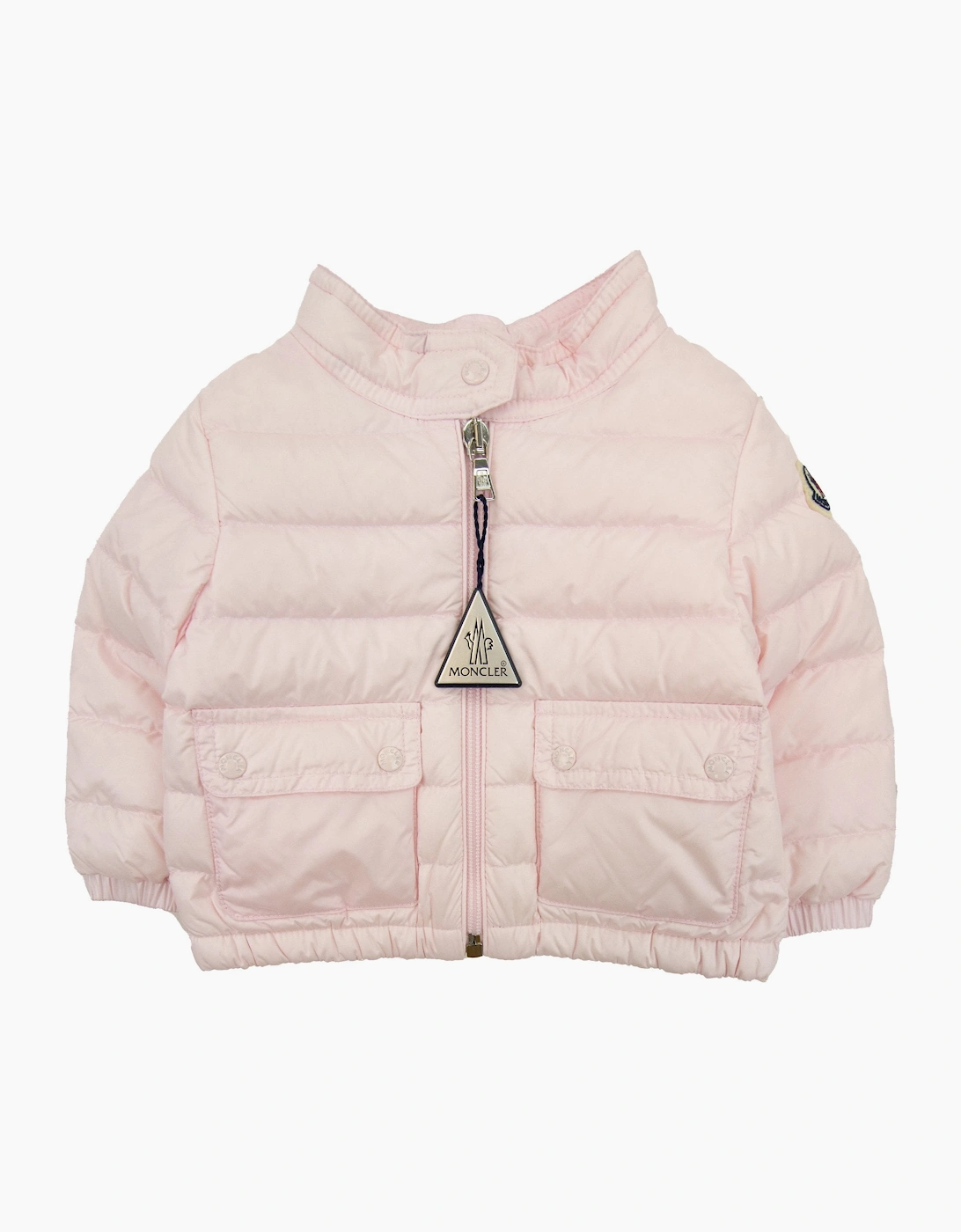 Moncler Junior Lans Down Jacket Pink