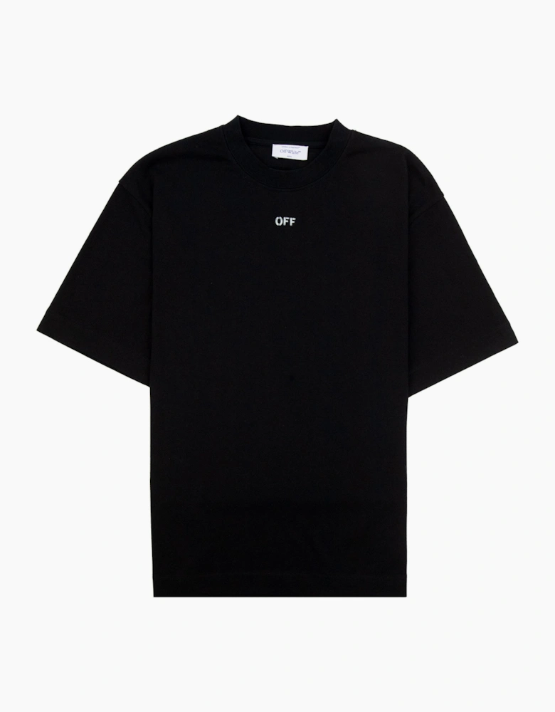 Off White Vibe Arrow Skate S/s T-shirt Black/aqua
