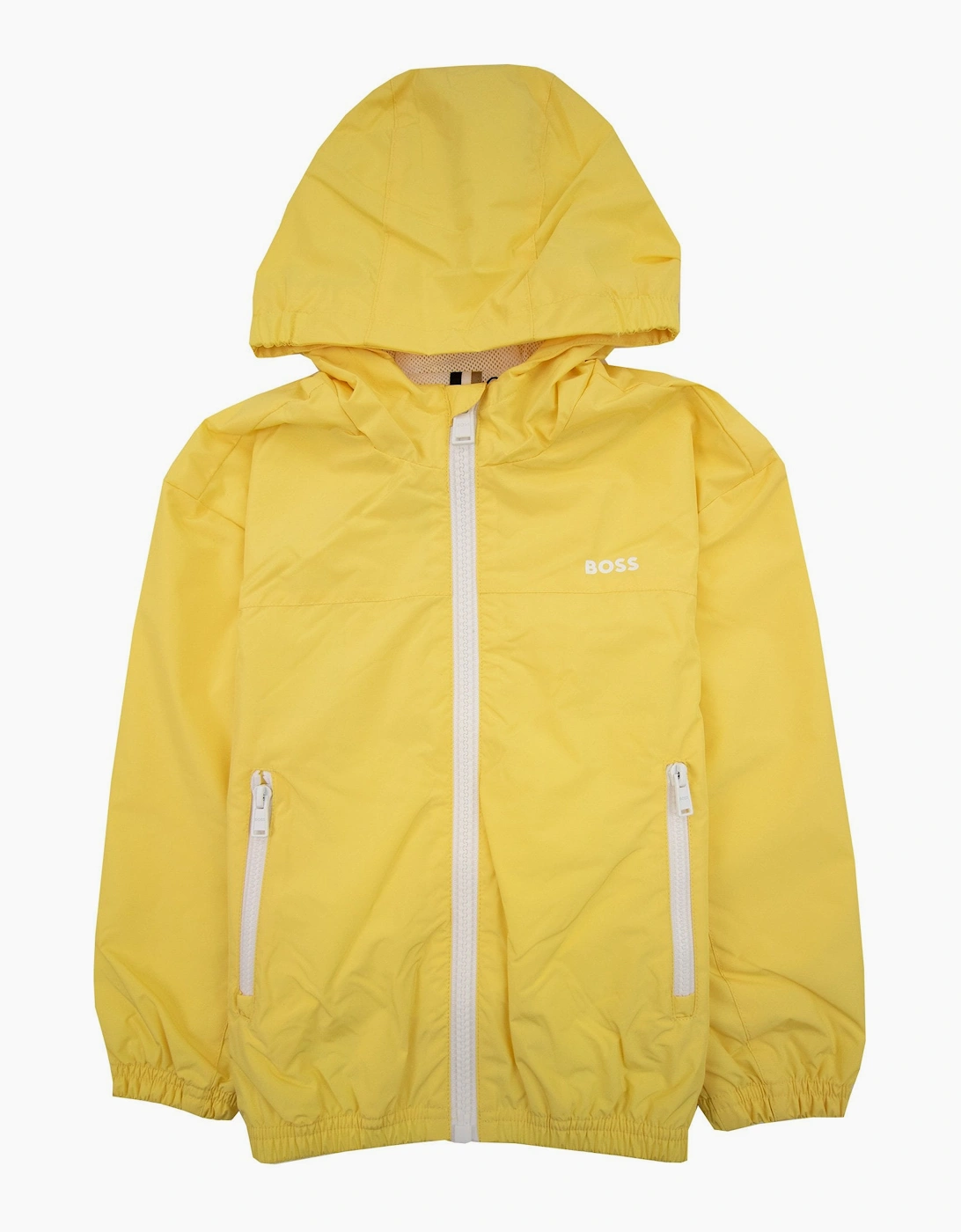 Hugo Boss Kids Logo Wind Breaker Jacket Yellow 528, 6 of 5