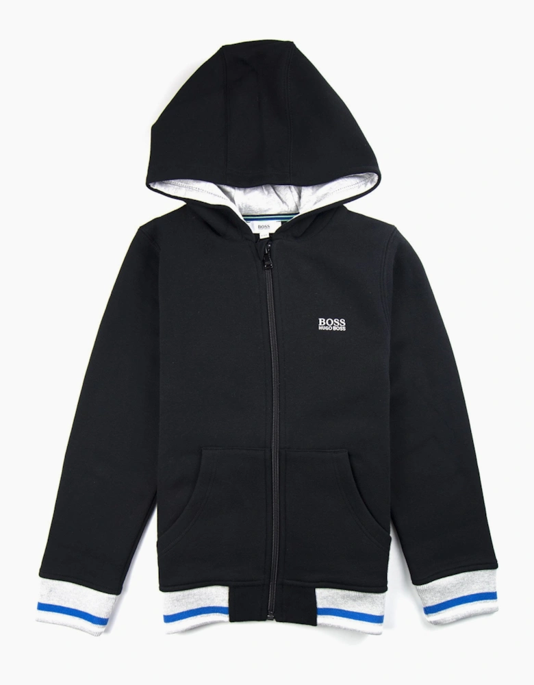 Hugo Boss Kids Side Logo Hoody Black
