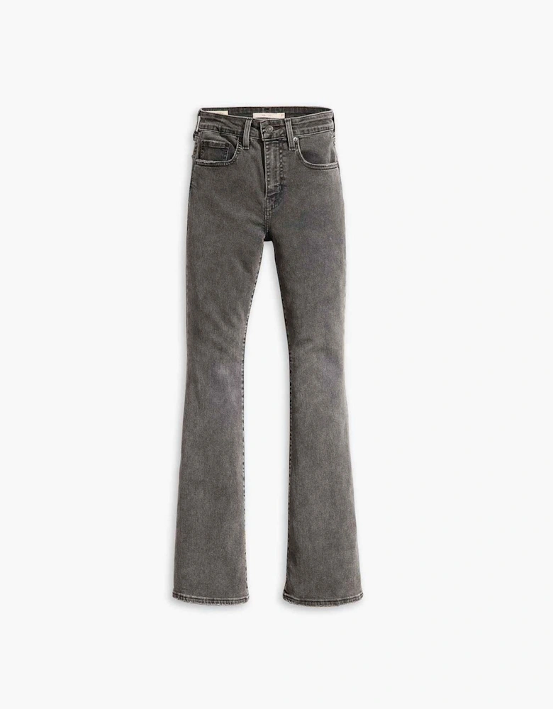 High Rise Wide Fit Five Pocket Jeans