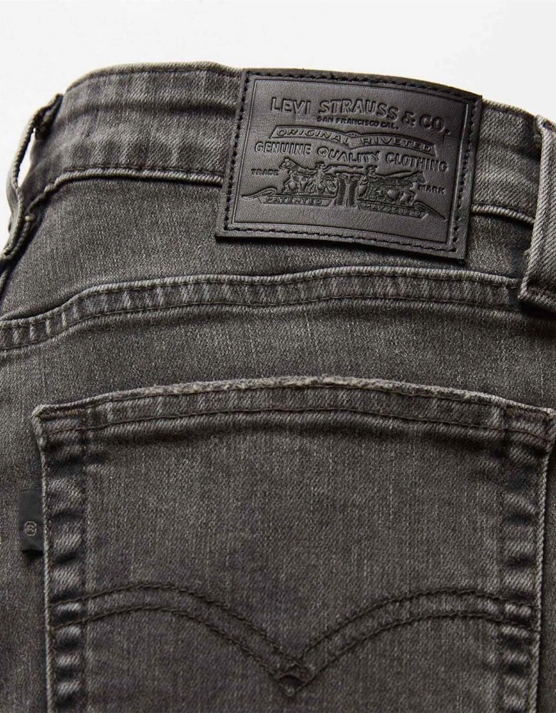 High Rise Wide Fit Five Pocket Jeans