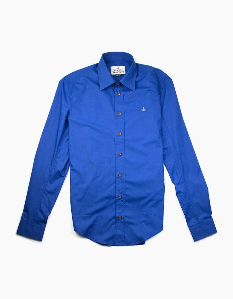 Vivienne Westwood Slim Fit Shirt Electric Blue