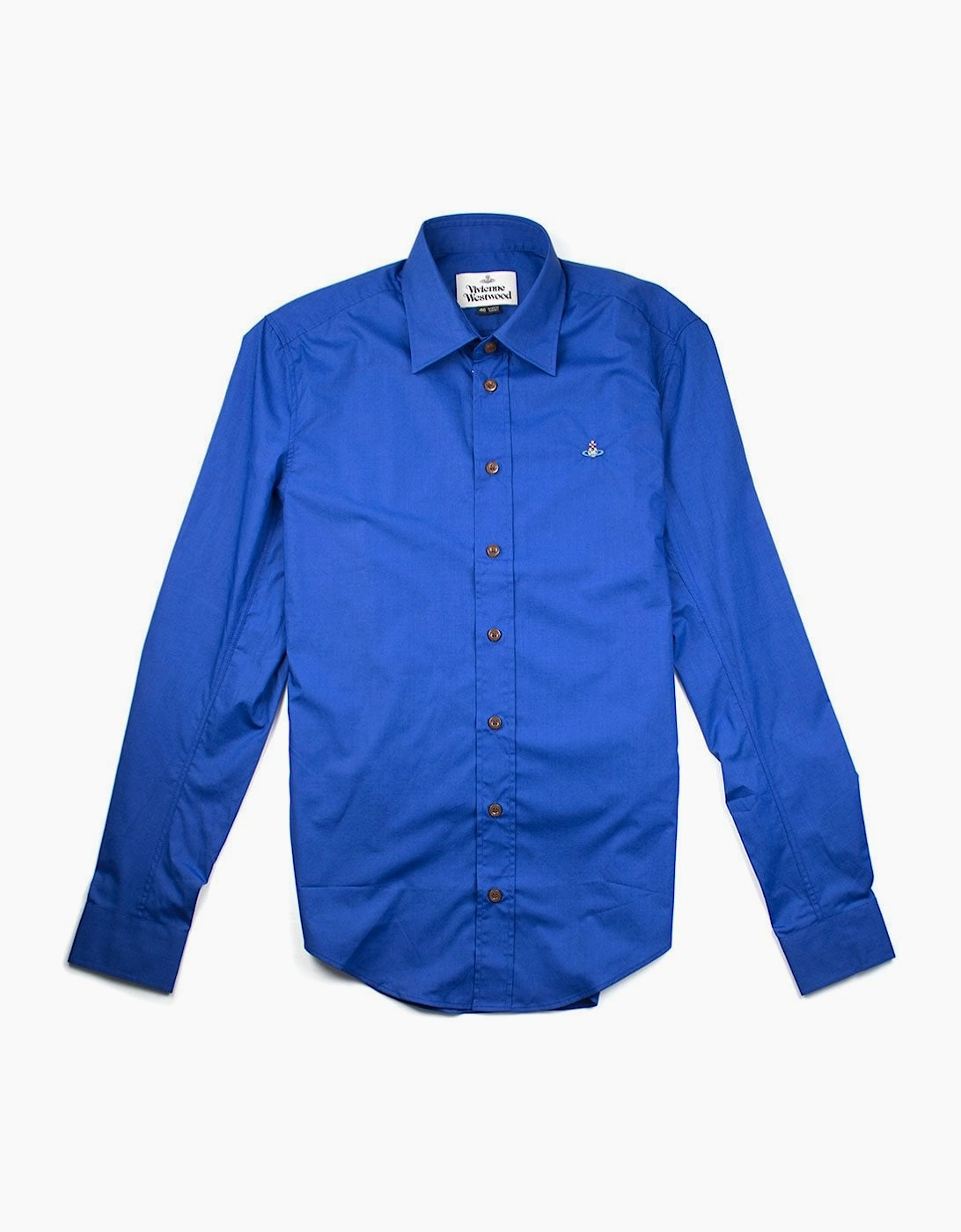 Vivienne Westwood Slim Fit Shirt Electric Blue