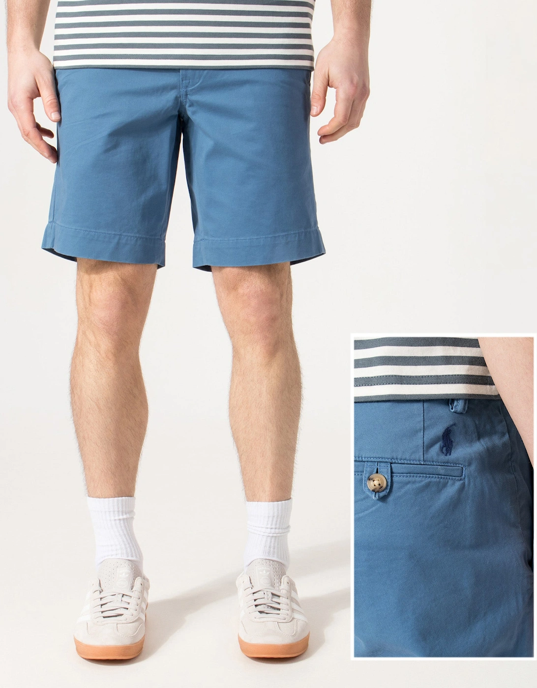 Regular Fit Bedford Stretch Chino Shorts, 6 of 5