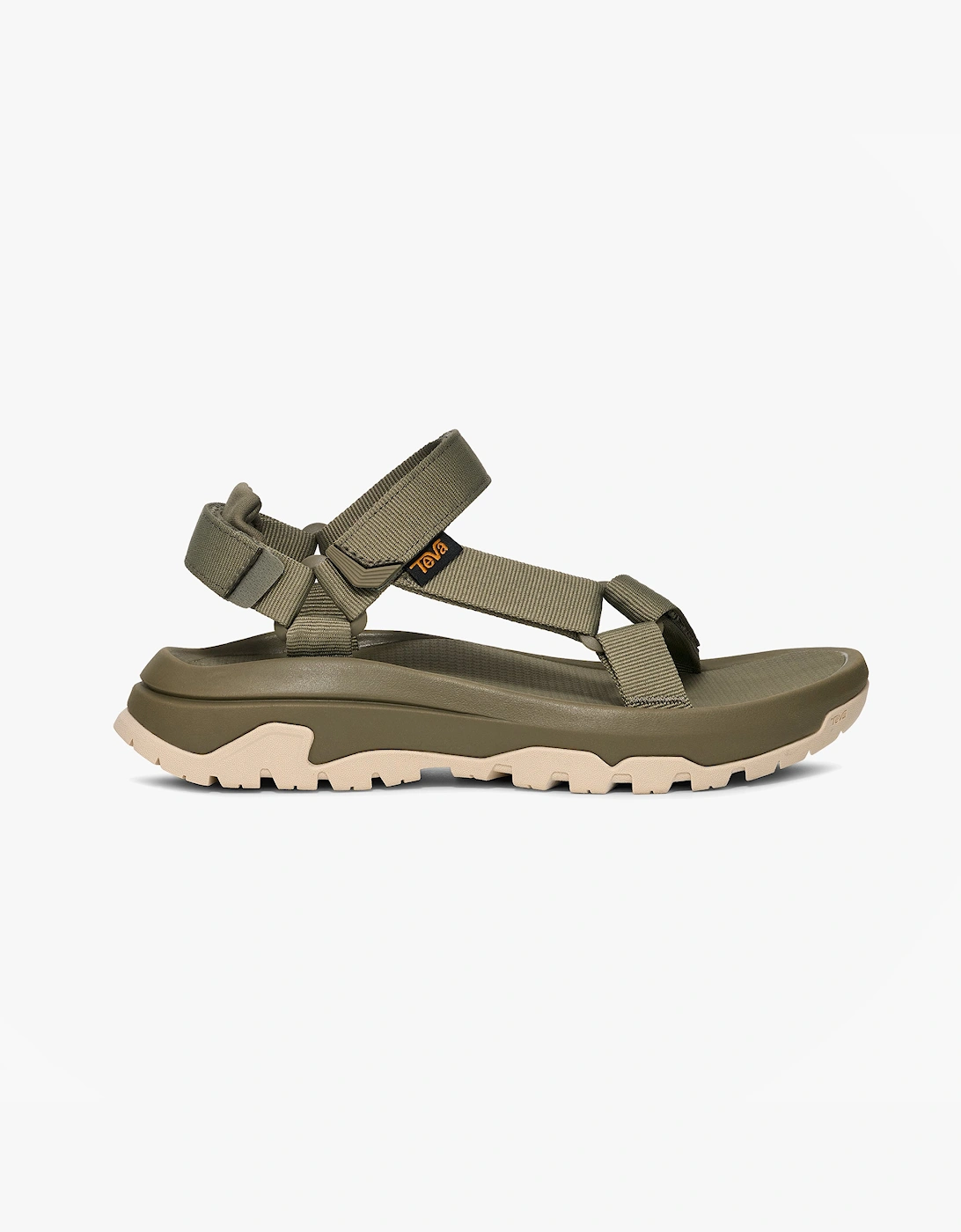 Teva Women's Green Hurricane Xlt3 Cross Strap Sandals Burnt Olive - Size: 3