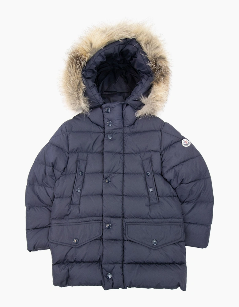 Moncler Junior Montliard Jacket Navy 742