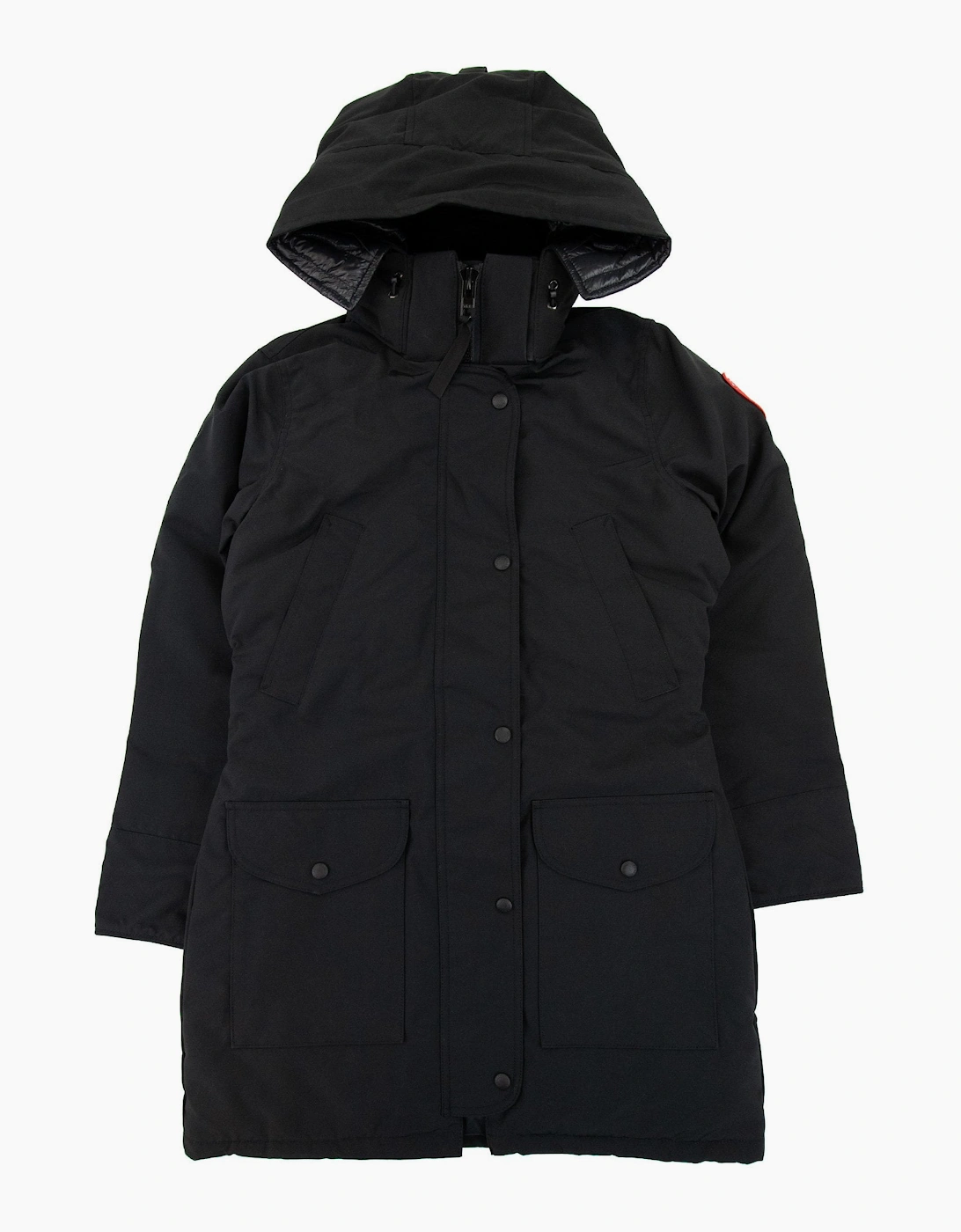 Canada Goose Trillium Parka With Trim Hood 61 Black