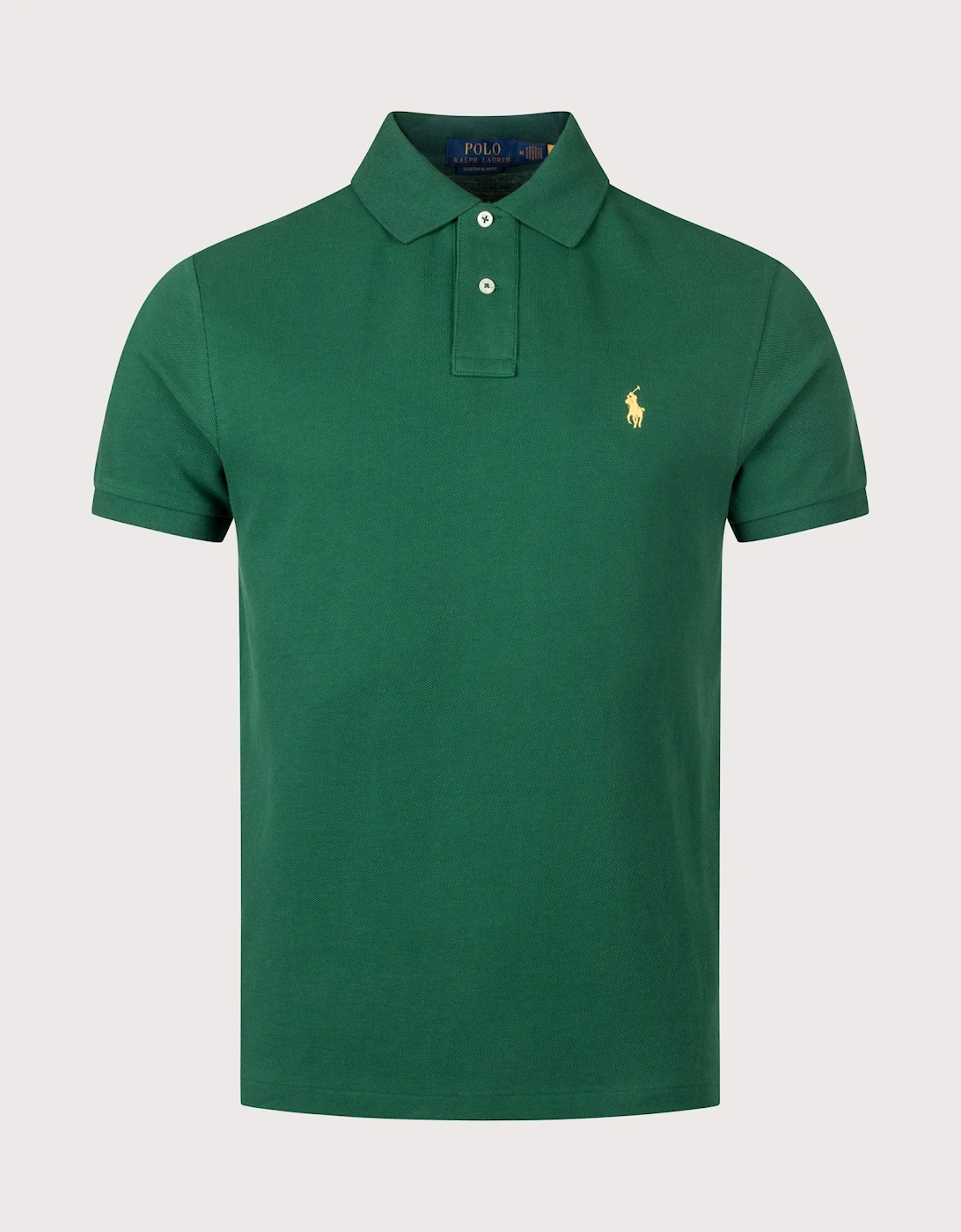 Custom Slim Fit Mesh Polo Shirt