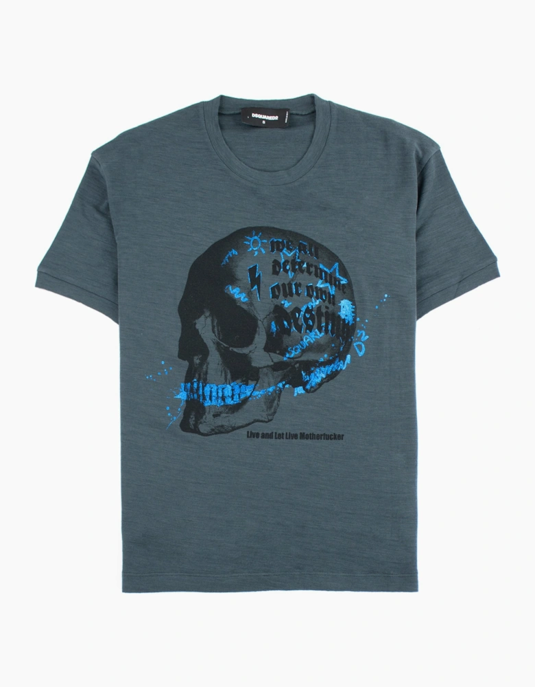 Dsquared2 Rock T-shirt Grey