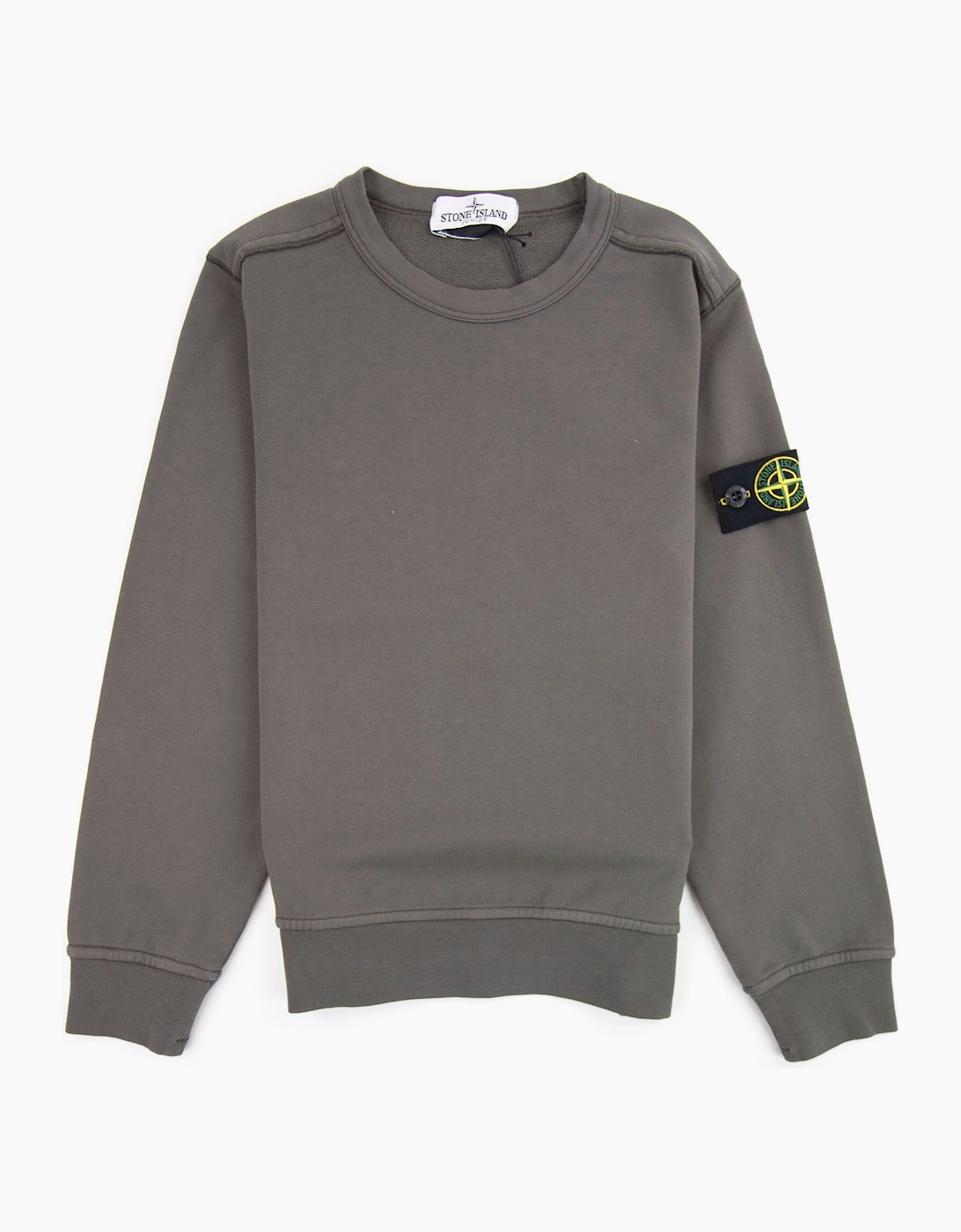 Stone Island Junior S/S Sweatshirt Khaki, 3 of 2