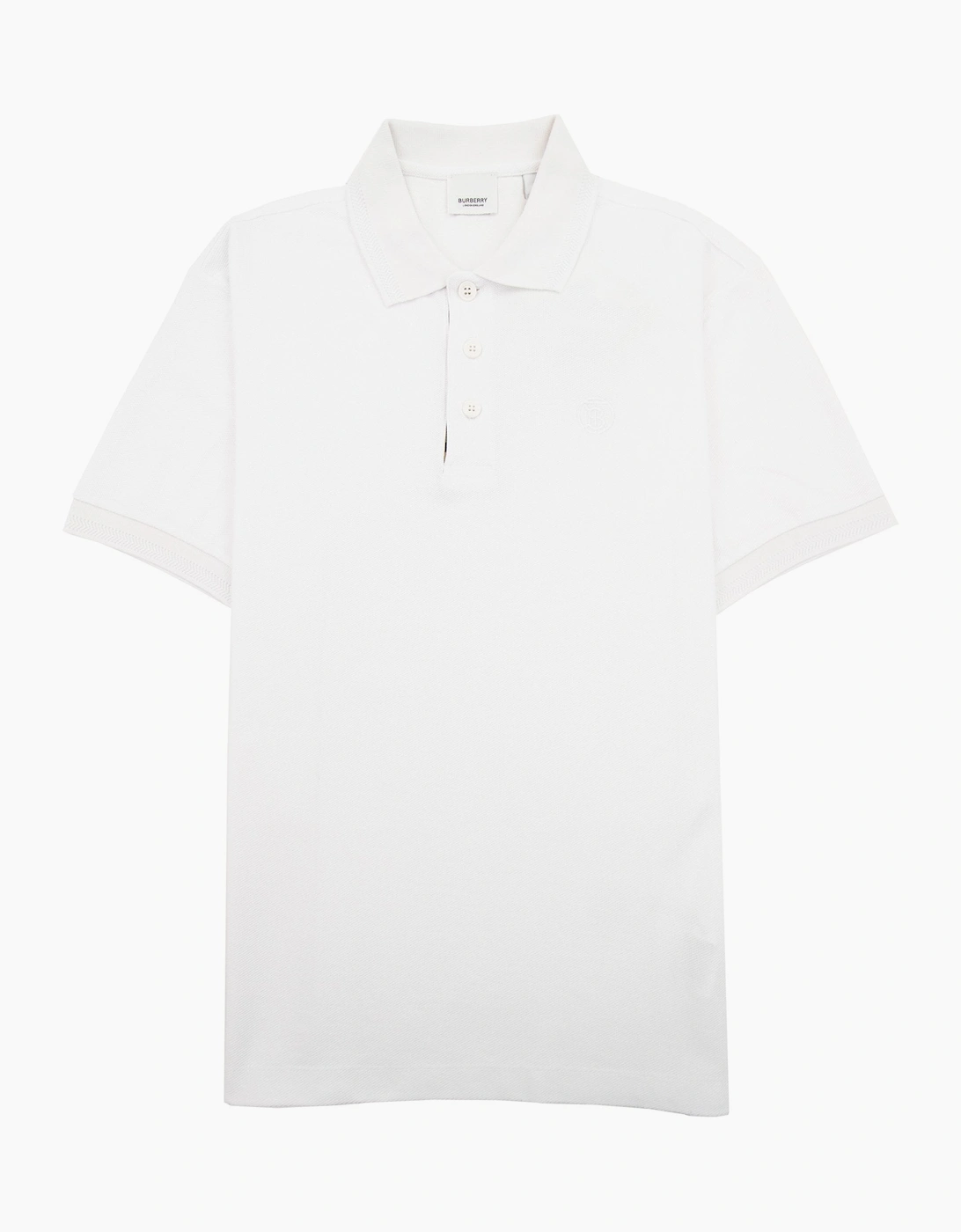 Burberry Manzoni Monogram Pique Polo White, 6 of 5