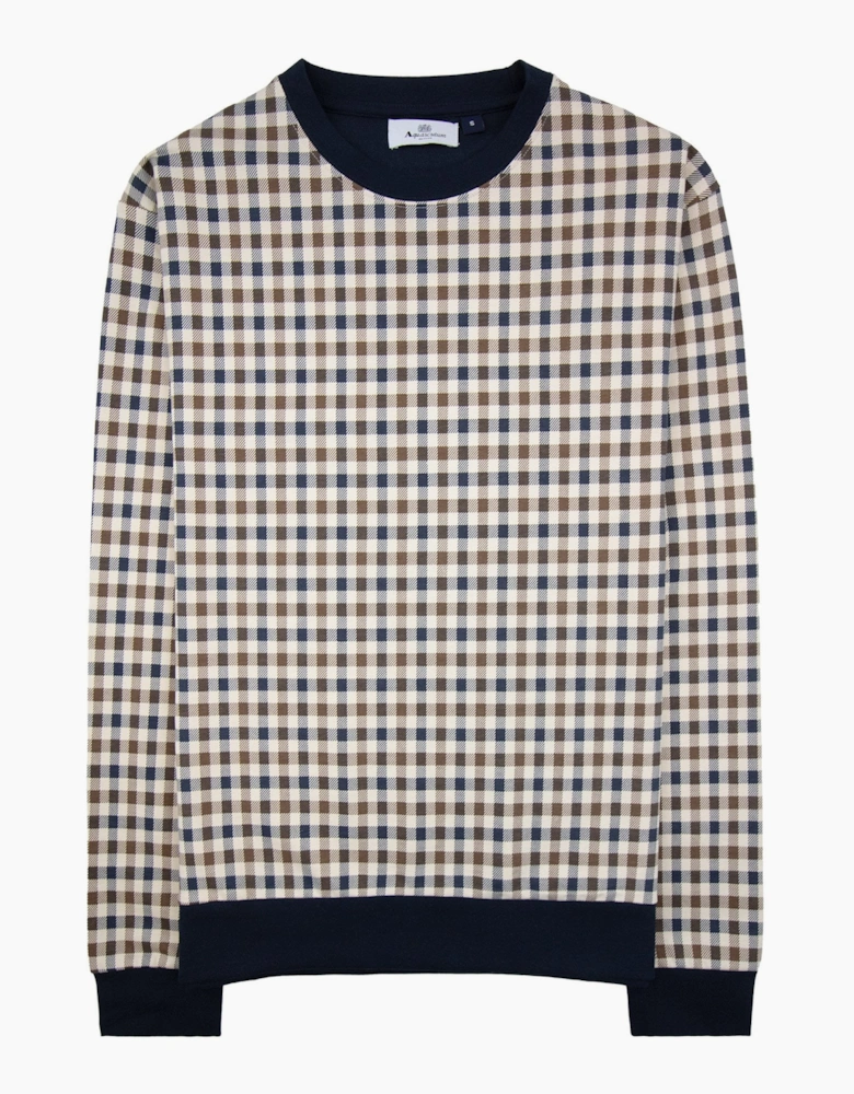 Aquascutum Iconic Crewneck Navy 11