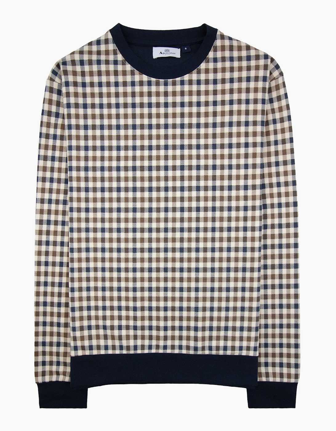 Aquascutum Iconic Crewneck Navy 11, 6 of 5